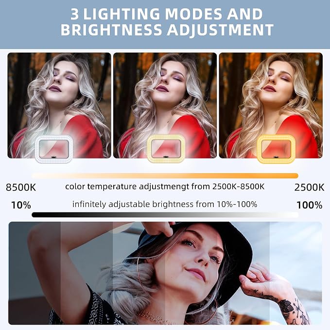 Zeadio All-in-One Smartphone Video Rig Kit, Variable Phone Cage Rig with RGB Video Light, Shotgun Microphone, Universal Video Stabilizer for iPhone/Android Filmmaking Vlogging YouTube TikTok etc - Image 8
