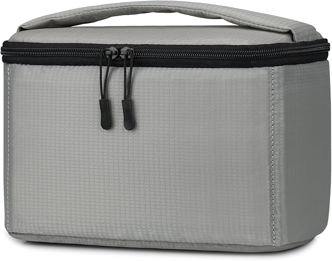 S-ZONE Padded Folding Camera Bag for DSLR SLR Camera TLR Sony Canon Nikon or Flash | Raindrop Proof, Fits in a Backpack, Suitable for Sony Canon Nikon or Flash by S-ZONE