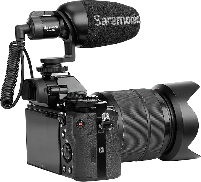 Saramonic VMICMINI Vmic Mini Shotgun Microphone (VMICMINI), Black - Image 5
