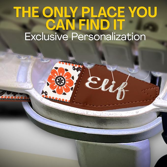 Art Tribute Camera Strap Personalized With Name - Shoulder, Crossbody & Neck Camera Strap for Photographers, Fits All Cameras, Canon Nikon Sony Fujifilm, Padded Strap W/Quick Release & Leather Ends - Image 4