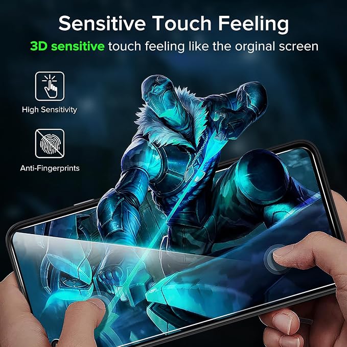 ivoler Screen Protector for Google Pixel 4a 5G 6.2" Tempered Glass 6-Pack | with [Easy Installation Frame], Anti-Scratch Case Friendly Clear HD Film for Google Pixel 4a 5G 6.2 inch - Image 7