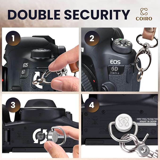Dual Camera Harness Leather Camera Strap DSLR/SLR, All-Day Comfort - Image 5