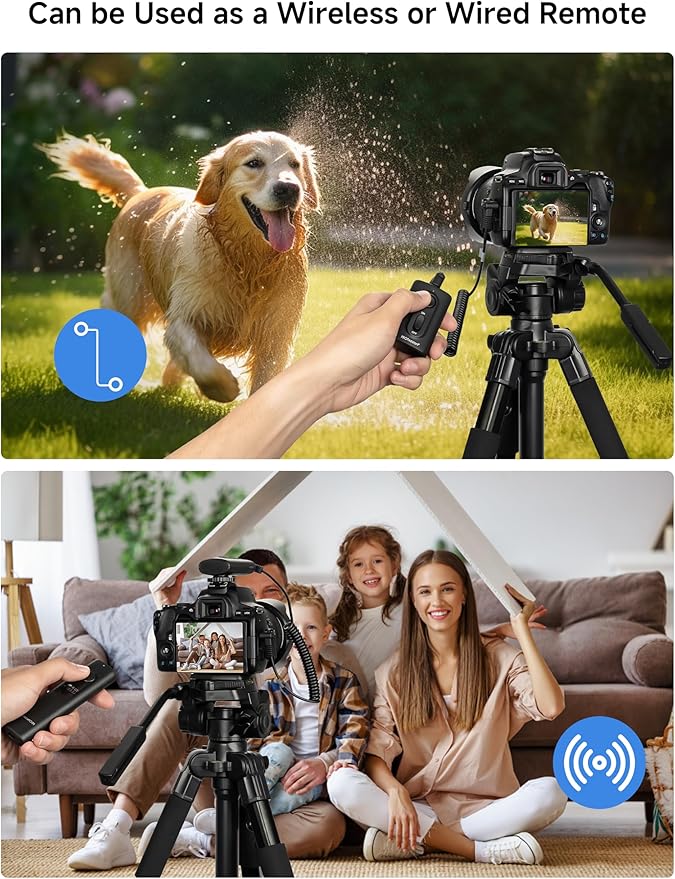 PROfezzion 164ft Remote Shutter Release Wireless for Select Sony Cameras | for Sony A7IV A7III A7II A7 A6600 A6500 A6400 A6300 A6100 A7R A7RII A7RIII A7RIV A7RV A1 A1II A9 A9II A9III RX100 VII VI ZV-1 - Image 4