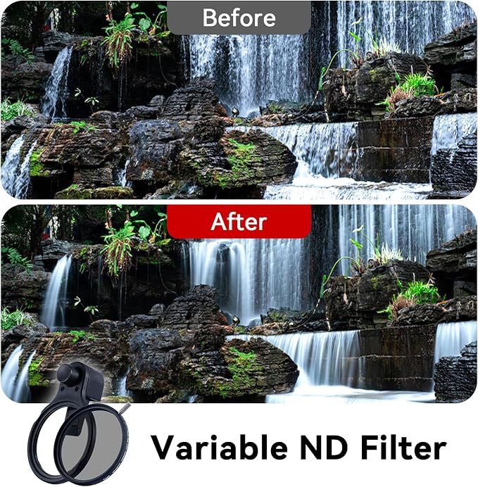 Kase Magnetic CPL Phone Lens Filter for iPhone & Android, 67mm Clip-On Camera Filter for Photography & Video - Image 4