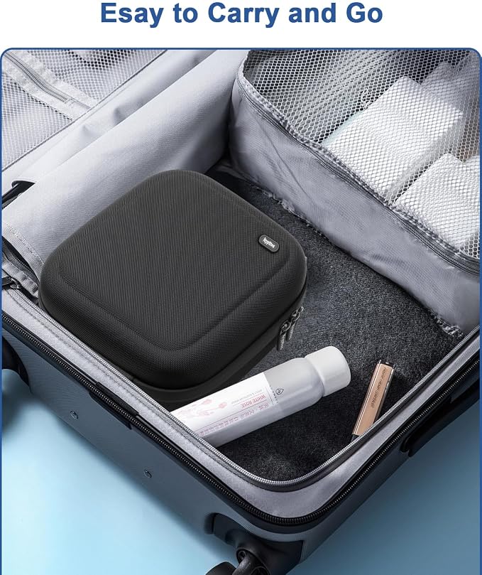 Krypthos Camera Case Compatible with Canon EOS R50, Carrying Bag (Black) | Small Camera Case for Canon EOS Rebel T7, R100, 90D, 2000D, Nikon D7100, Sony Alpha ZV-E10, Protective, Shockproof Durable - Image 7