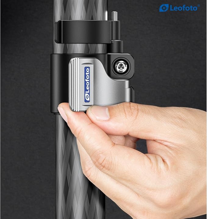 Leofoto Carbon Fiber Lightweight Camera Monopod, Quick Lock System, MaxLoad 66lbs, Waterproof Knob Locking System, General Knob(MPC-326C) - Image 4