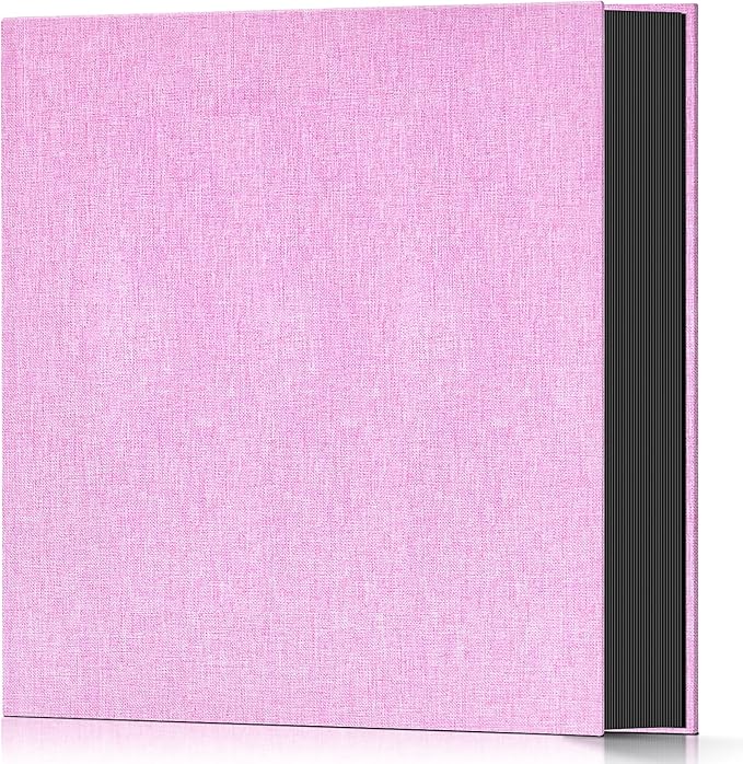 Popotop Photo Album 4x6 600 Pockets for Wedding Gifts,Linen Hardcover Picture Albums for Family Anniversary Baby Vacation Pictures by Popotop