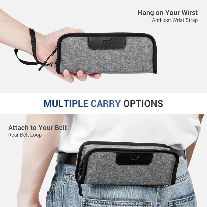 Portable 35mm Film Canister Pouch, Compact Film Carrying Case Storage Bag | Holder Organizer for 5 Rolls of 35mm 135 film, Compact Film Cassette Holder Container Storage Box with Belt Loop and Strap - Image 5