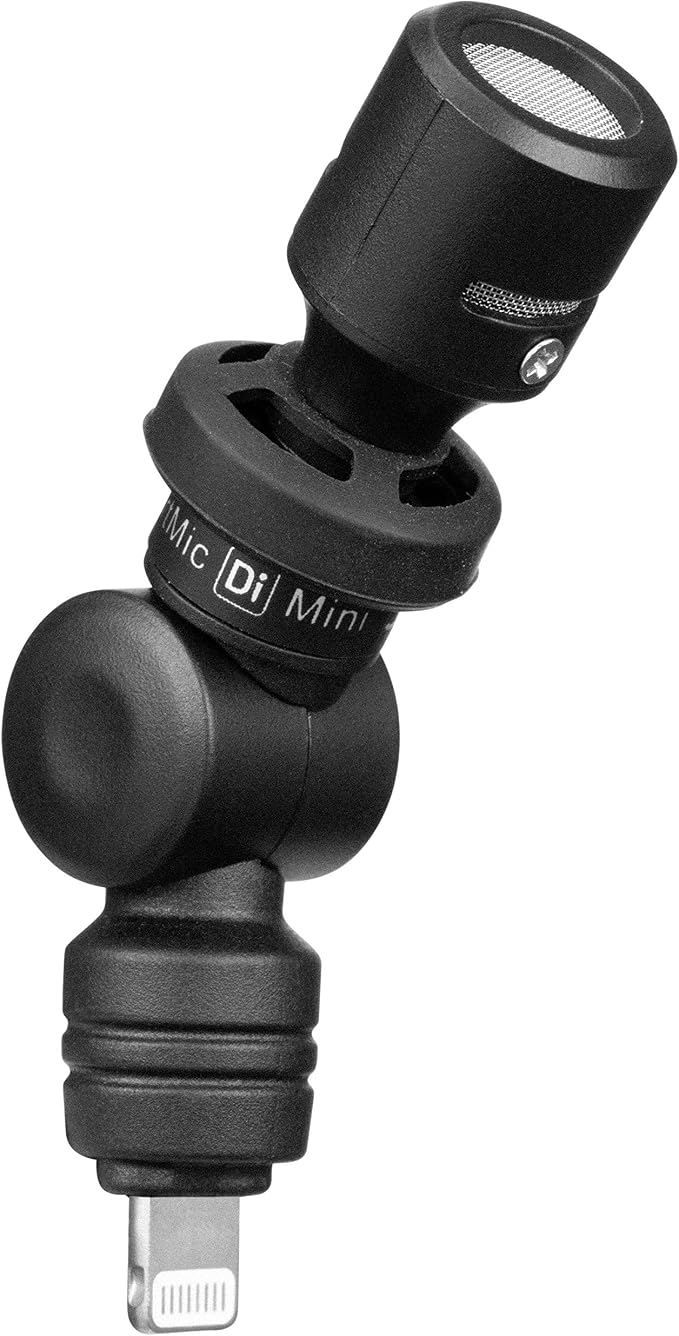 Saramonic SmartMic Di Mini | Ultra-Compact Omnidirectional Condenser Microphone with Lightning for iPhones & iPads - Image 8