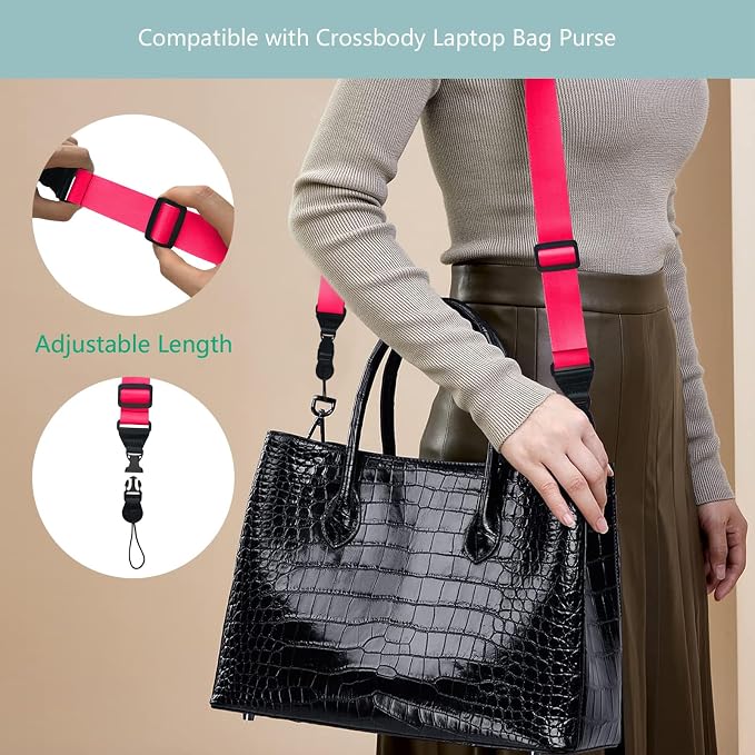 3 Pack Adjustable Shoulder Strap, iPad Strap Nylon Neck Lanyard | for iPad/Samsung Tablet Case,Camera Binocular Crossbody Laptop Luggage Bag - Image 7