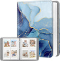 Fintie Photo Album For Fujifilm Instax Mini 2x3 Inch Films - 256 Pockets | For Fujifilm Instax Mini 13/12/11/99/40/Evo/Se/7+/Liplay Instant Camera, Photos Keepsakes, Kids Memory Book, Ocean Marble by Fintie