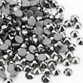 Jollin Hotfix Rhinestones Flatback Crystal Gems 3.2mm SS12, Jet Hematite | 1440pcs Hot Fix Crystals Glass Rhinestones for Bedazzling, Crafting, Clothes, Shoes & Accessories DIY Decoration by Jollin
