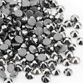 Jollin Hotfix Rhinestones Flatback Crystal Gems 8.4mm SS40, Jet Hematite | 144pcs Hot Fix Crystals Glass Rhinestones for Bedazzling, Crafting, Clothes, Shoes & Accessories DIY Decoration by Jollin