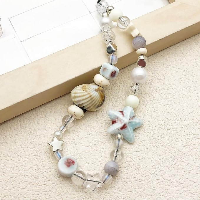 Beaded Camera Wrist Strap Cute Digital Camera Charm Lanyard Phone Chain Keychain Beaded Phone Lanyard Bag Charm - Image 4
