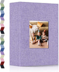 popotop Photo Album 4x6-200 Photos Photo Books with 200 Horizontal Pockets,Linen Cover Albums for Family Wedding Anniversary Baby Vacation Pictures by Popotop