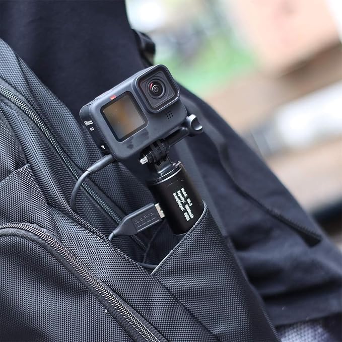 ULANZI BG-3 Battery Handle Grip, 10000mAh Grip Portable Charger Tripod | Monopod for DSLR Action Camera Smartphone Vlogging Time-Lapse Shooting Live Streaming Filmmaking, 12+ Age Recommendation - Image 7