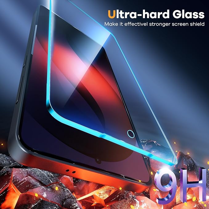 AACL 3-Pack for Samsung Galaxy S26 Ultra Screen Protector Tempered Glass | 9H Glass for S26 Ultra Screen Protector 5G, [Fast Alignment Tool] [Bubble Free] [6.9 Inch] - Image 4