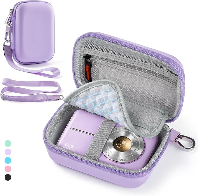 CoBak Carrying & Protective Case for Digital Camera,CAMKORY/Lecran/Duluvulu | for KODAK FZ55,FZ245,PIXPRO C1,WPZ2/Canon PowerShot ELPH 360/Sony DSCW800,DSCW830/Krlun/Lecnippy/Nsoela/VAHOIALD FHD 1080P by PopulartabletcasebrandWegivepeoplethebestdesignofprotectingvariouselectronicdevices
