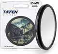 Tiffen 55mm CPL Circular Polarizing Filter Reduce Glare & Reflections | Reveals Details Hidden by Glare, Improves Image Contrast, Increases Color Saturation, Deepens Blue skies, Enhances Clouds by Tiffen