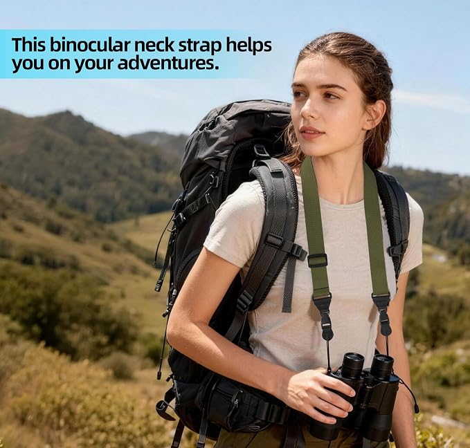Adjustable Shoulder Strap, iPad Strap Nylon Neck Lanyard | for iPad/Samsung Tablet Case,Camera Binocular Crossbody Laptop Luggage Bag - Image 6