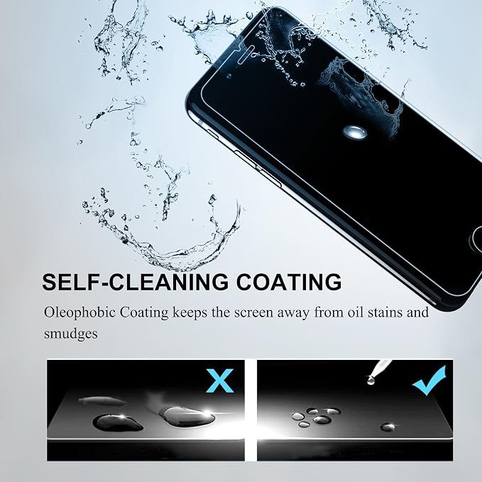 Ailun 3 Pack Screen Protector for iPhone 8 Plus, 7 Plus, 6s Plus, 6 Plus | 5.5 Inch, Case Friendly, Tempered Glass - Image 8