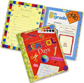 School Memory Book Keepsake Album for Kids Preschool Through 12th Grade | School Years Scrapbook Photo Album with Picture Slots, Storage Pockets, Graduation Keepsake Memory Portfolio for Boys & Girls by PI+Kids