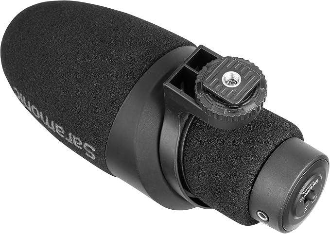 Saramonic Shotgun Microphone for DSLR, Mirrorless, Video Cameras, Smartphones & Tablets (CamMic) | Video Cameras, Mirrorless, Smartphones & Tablets (CamMic) - Image 4