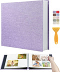 Large Photo Album Self Adhesive Scrapbook Album for 4x6 5x7 8x10 Pictures DIY Photo Book as Scrapbooking Supplies Kits, Birthday Gifts for Women Mom Wedding Baby Family Travel by HenPisen