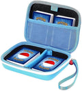 ProCase Trading Card Case, Hard Travel Storage Holds 300+ Cards -Blue | Compatible with MTG, TCG, Yu-Gi-Oh, Lorcana, Removable Divider for Flexible Organization, Multiple Color Options Available by ProCase