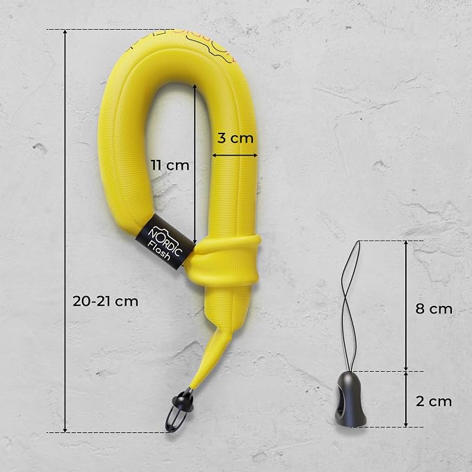 Nordic Flash Waterproof Phone & Camera Float Wrist Strap for Underwater | Waterproof Float Strap Compatible with GoPro Hero 13, Insta360 X4, DJI Action 5 Pro, iPhone, OM System TG-7 & Kodak WPZ2 - Image 6
