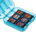 Amazon Basics Portable Game Storage Case for 24 Nintendo Switch Games, Game Card Slots, 3.4 x 3.4 x 1 Inches, Blue by AmazonBasics
