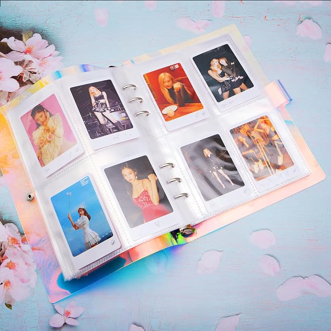 Polaroid Photo Album,Instax Mini Photo Album,200 Pockets Album Book | Photocard Album for Fujifilm Instax Mini 11 90 70 50S 26 25 9 8+ 7S/ Polaroid Snap,Kpop Photocard Holder Book (Color-1) - Image 5