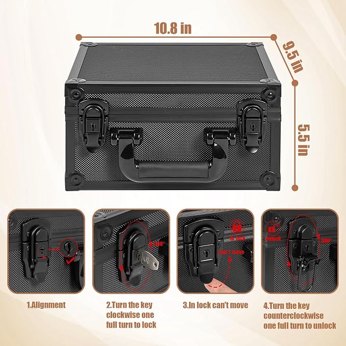 Toploader Storage Box for 3" x 4" 35pt Rigid Card,Magnetic Card Case | Portable Top Loader Card Case with 5 Removable Dividers, Holds 350+ Toploaders, Magnetic Holders for Sports Trading Cards - Image 6