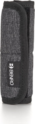 Benro SlimPad Comfort & Grip Pad for Monopods and Tripods — Universal Wrap-Around Rubberized Non-Slip Sleeve for Tripod and Monopod Legs (SLIMPAD) by Benro