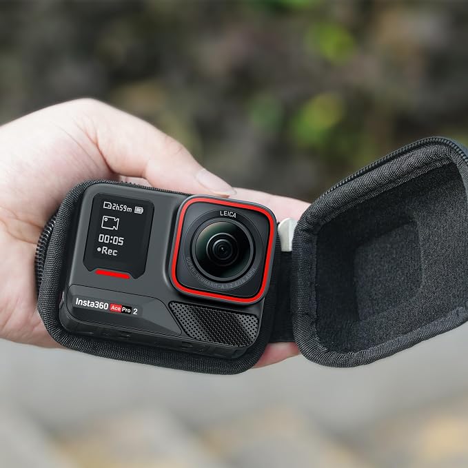 CYNOVA Case for Insta360 Ace Pro 2 Accessories | Insta 360 Ace Pro 2 Carrying Case Compatible with Insta 360 Ace Pro/Ace, Go Pro Hero 13/12/11/10/9 Action Camera - Image 8