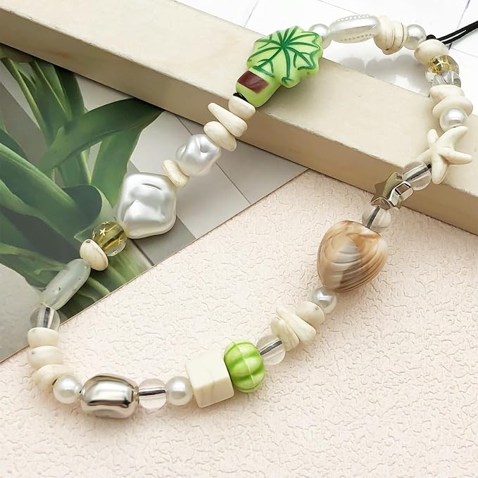 Beaded Camera Wrist Strap Cute Digital Camera Charm Lanyard Phone Chain Keychain Beaded Phone Lanyard Bag Charm - Image 4