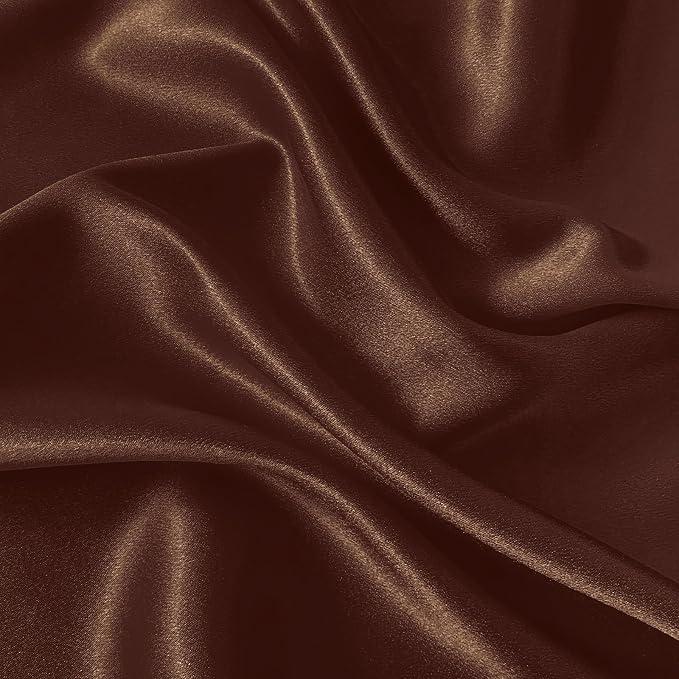 RUDONG M Satin Photography Backdrop, Brown, 3.3x2.5ft | Wrinkle-Free, Silky Fabric, For Jewelry/Cosmetics/Flat Lay/Studio, 100x75cm by RUDONG+M
