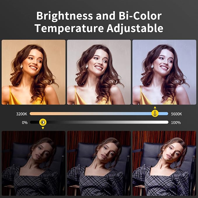 18" 45W Bi-Color LED Video Light Panel with 2.4G Magnetic Remote | CRI 97+ 3200K-5600K Ultra Thin Photography Key Lighting for for Game/YouTube/Zoom/Photography/Studio - Image 5