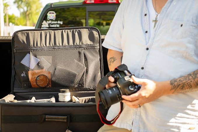 VANGUARD Divider Bag 53 Customizable Insert/Protection Bag for DSLR Camera, Lenses, Accessories, 38 Liter Capacity - Image 7