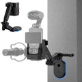 JJC Magnetic Mount Stand w. Extension Arm for DJI Osmo Pocket 4 3 Xtra Muse | Protective Cage with Cold Shoe & Detachable Magnetic Stand,Expansion Adapter Holder by JJC
