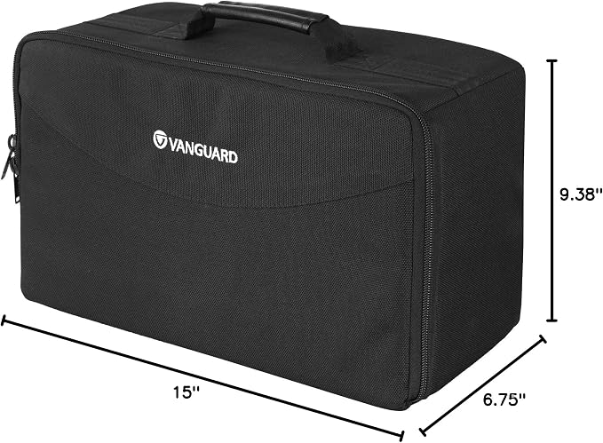 VANGUARD Divider Bag 37 Customizeable Compact Insert/Protection Bag for DSLR Camera, Lenses, Accessories. 11 Liter Capacity - Image 6