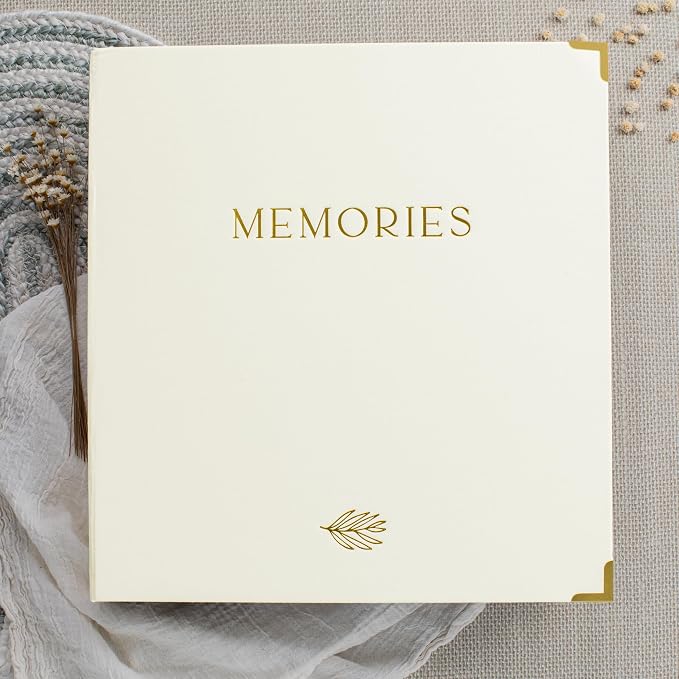 Beautiful Linen Photo Album For 4x6 Photos - Holds Up To 500 Pictures | Safely Stores Unique Memories - The Perfect Large Book for All Pictures of Treasured Family, Baby or Wedding Moments - Image 4
