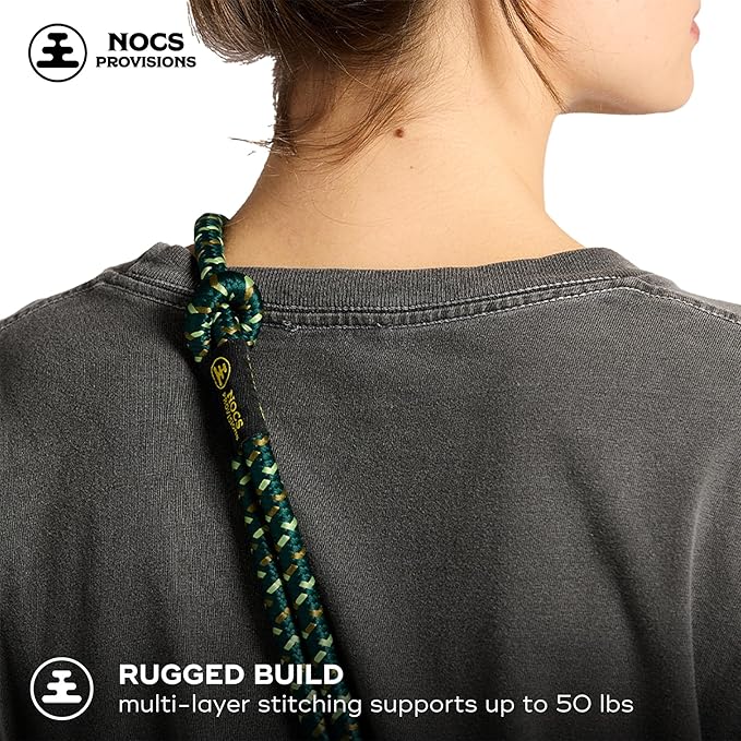 Nocs Provisions NocLoc Approach Neck Strap for Binocular, Camera Carry | Carry Accessory for Travel, Active Hiking, Boating - Image 4