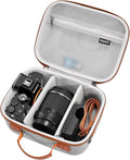 RAIACE Hard Case Compatible with Sony Alpha 7 II III IV/7R V Camera, for Nikon, for Canon, for Pentax and More. Mesh Pocket for Charger, Cables, Cards and Accessories. (case only) (Gray) by RAIACE