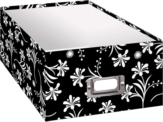 Pioneer Photo Albums B-1BW Photo Storage Box, Ruby Design - Image 3
