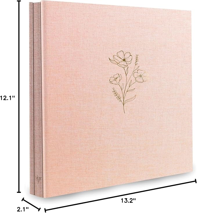 Holoary Photo Album 4x6 500 Photos 5 Pictures Per Page, 500 Pockets 4”x6” Picture Album, Linen Fabric Cover Big Picture Book for Photos, 4x6 Photo Albums for Family Weddings Travel Memories(Pink) - Image 10