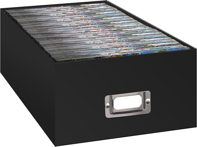 Pioneer Photo Albums Photo Storage Box,Black,(Pack of 6) - Image 4