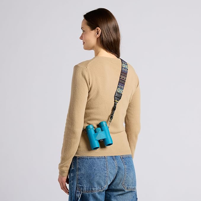 Nocs Provisions NocLoc Woven Tapestry Strap, Binocular & Camera Carry Accessory for All‑Day Comfort Hold - Midnight - Image 6