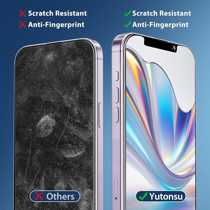 2 Pack Tempered Glass Screen Protector for iPhone 11 6.1-Inch | with 2 Pack Camera Lens Protector, Anti Scratch, Bubble Free, Case Friendly - Image 4