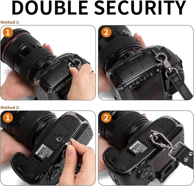 Dual Camera Harness Camera Straps Holster for Photographers Comfort Version | camera holster leather harnes spider holster camera belt camera harness for photographers leather harness camera neck strap - Image 6